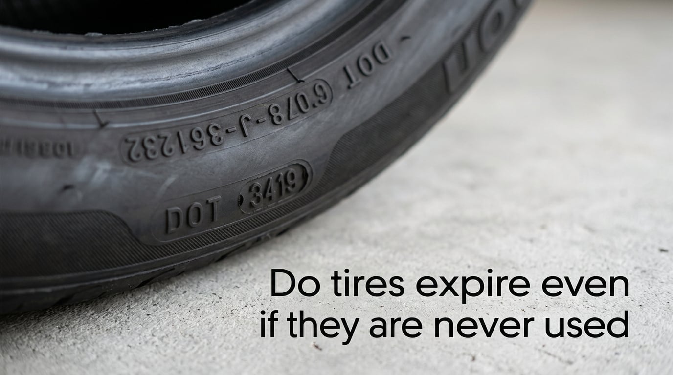 Do tires expire even if they are never used