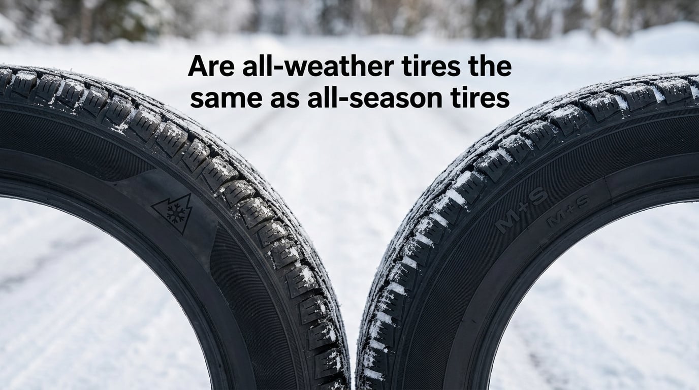 Are all-weather tires the same as all-season tires