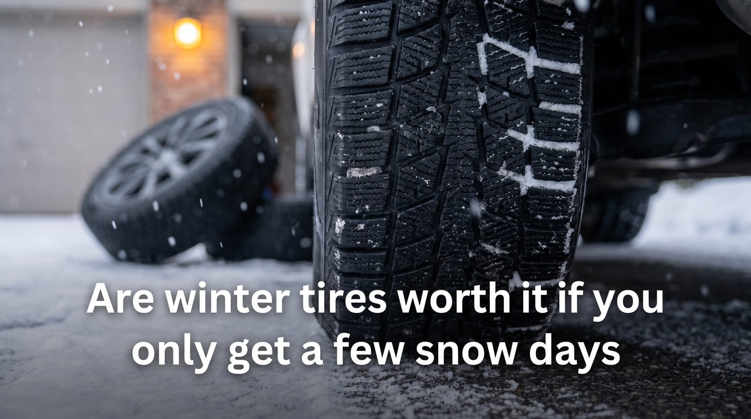 Are winter tires worth it if you only get a few snow days