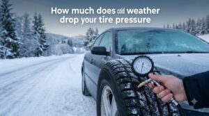 How much does cold weather drop your tire pressure