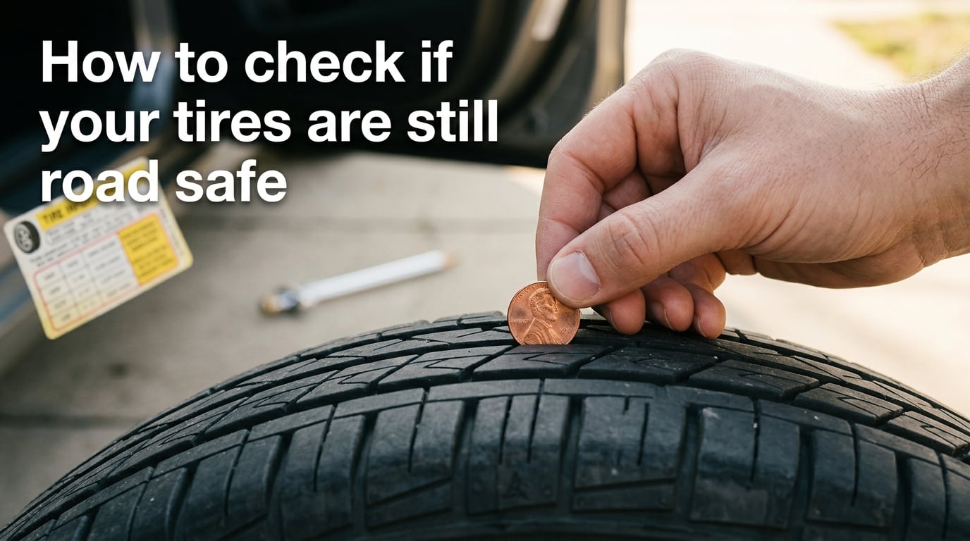 How to check if your tires are still road safe