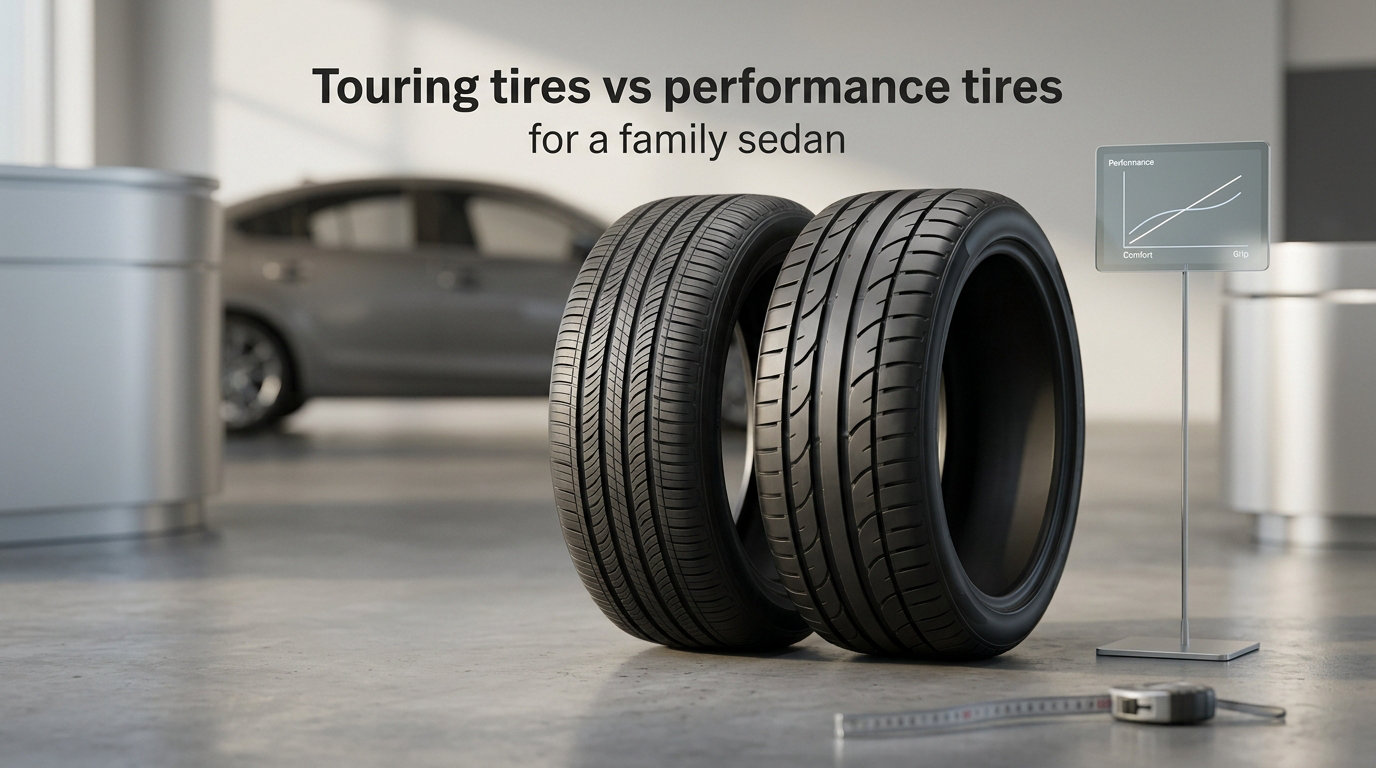 Touring tires vs performance tires for a family sedan