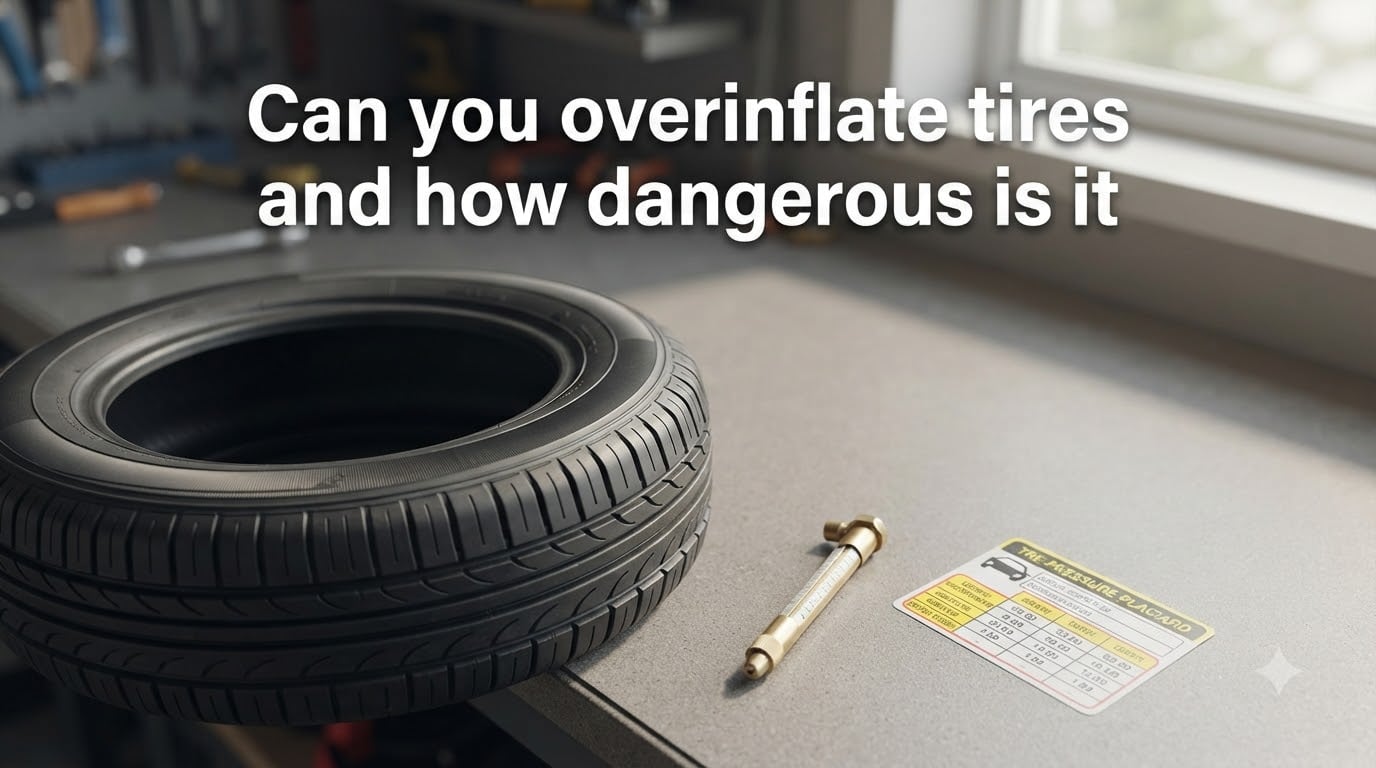 Can you overinflate tires and how dangerous is it