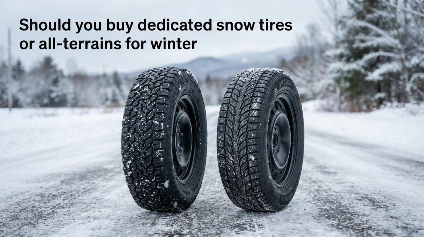 Should you buy dedicated snow tires or all-terrains for winter