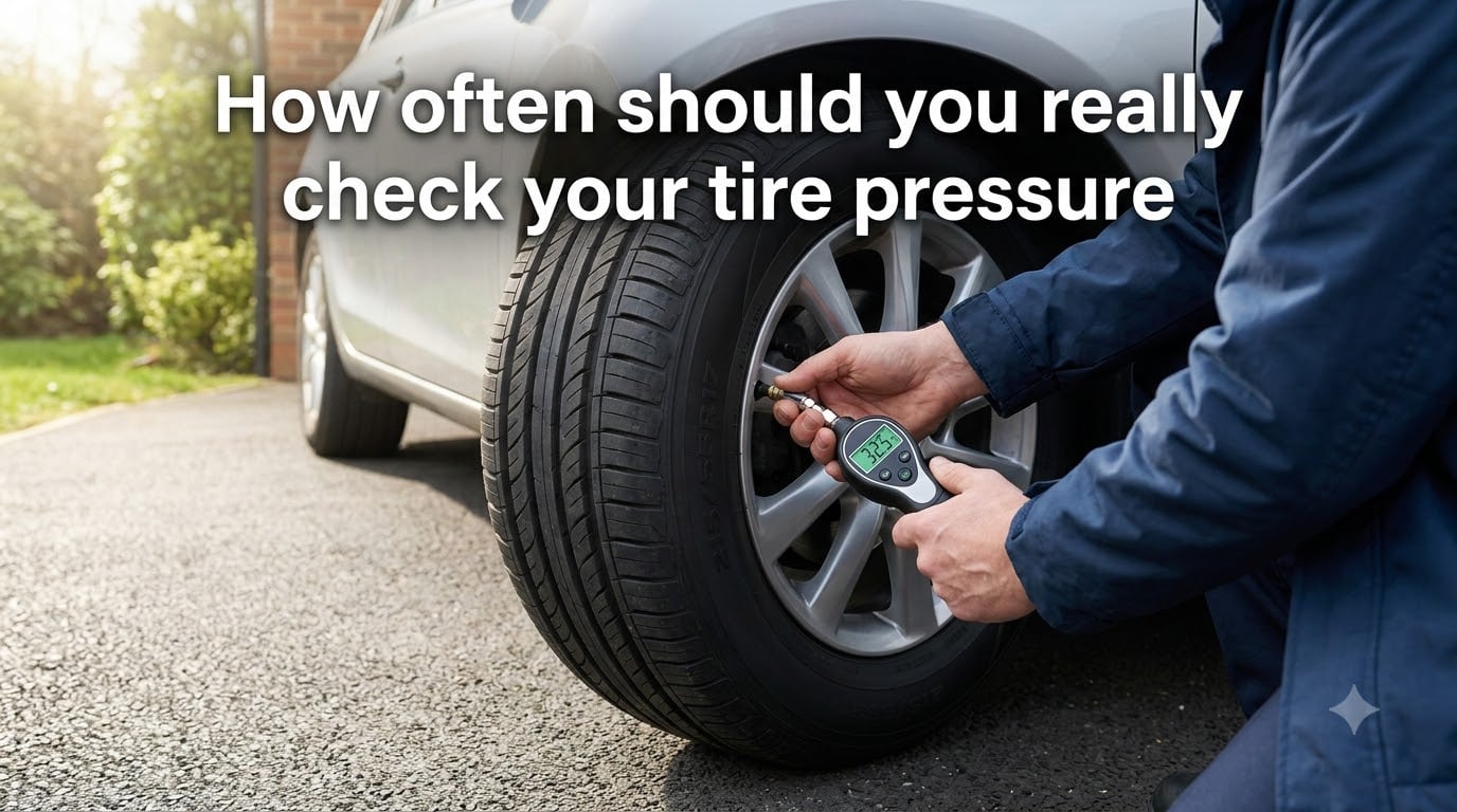 How often should you really check your tire pressure