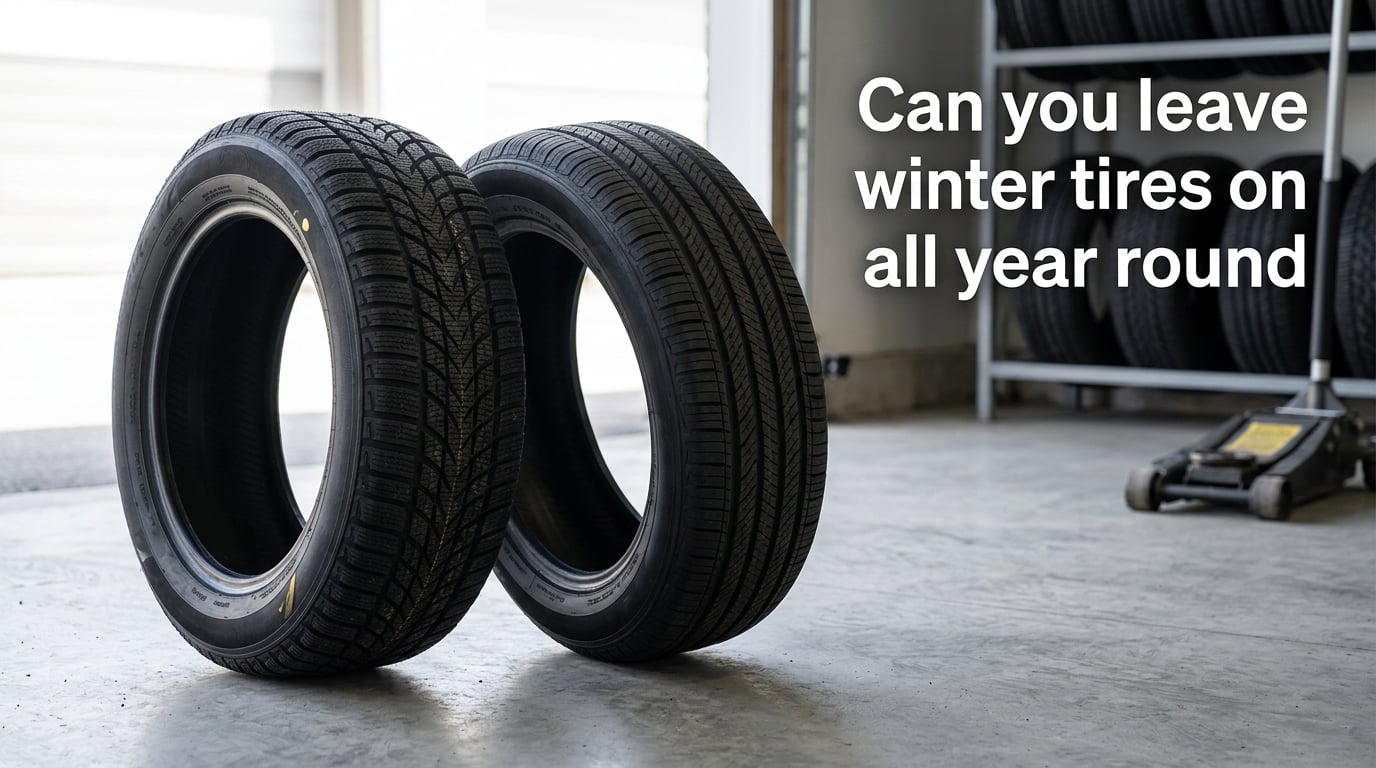 Can you leave winter tires on all year round