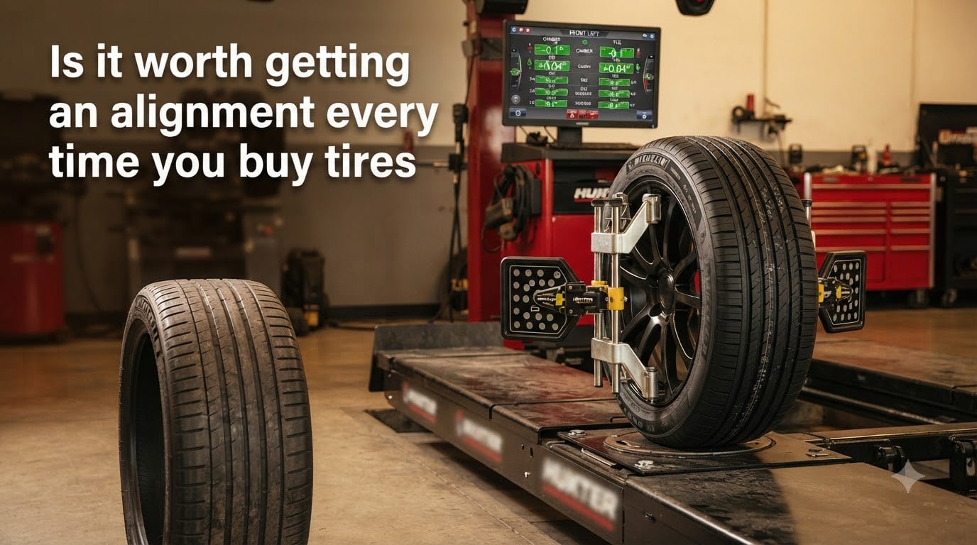 Is it worth getting an alignment every time you buy tires