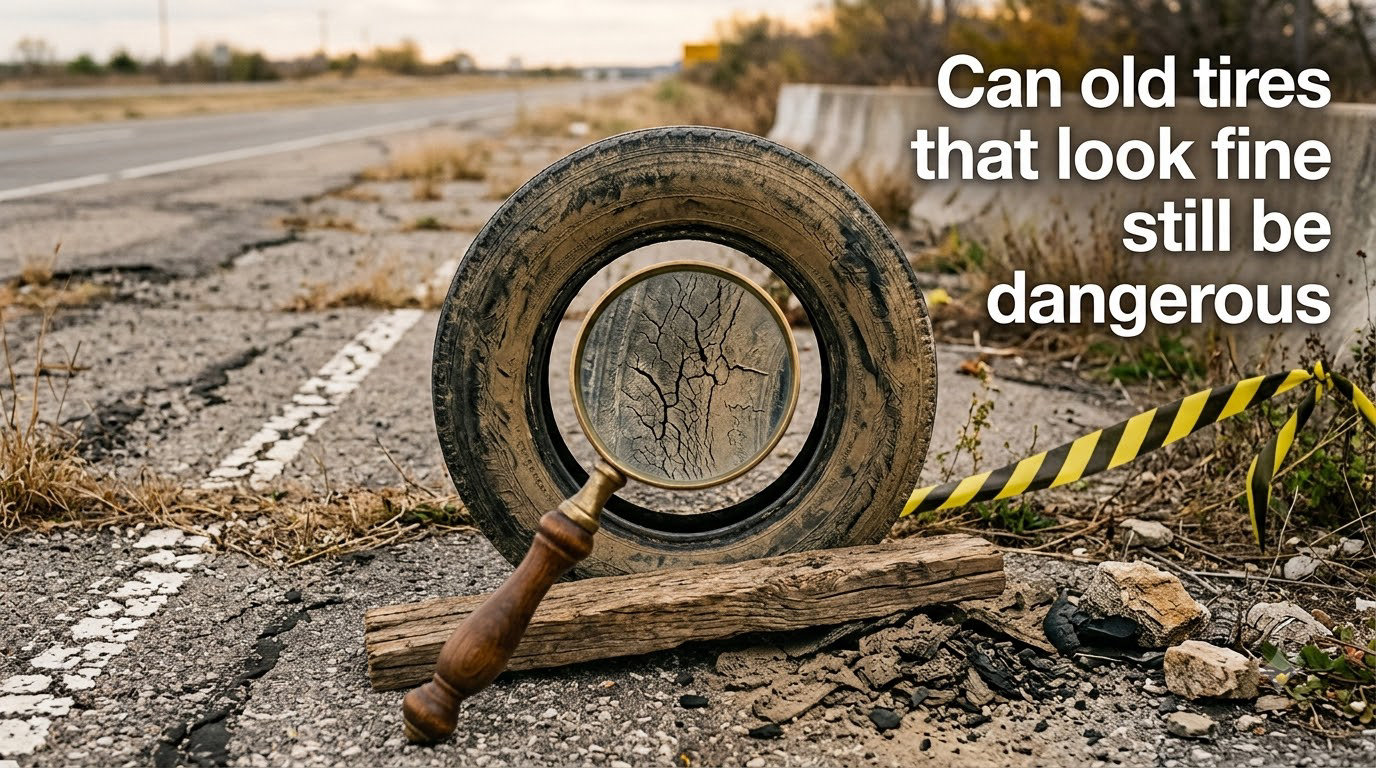 Can old tires that look fine still be dangerous