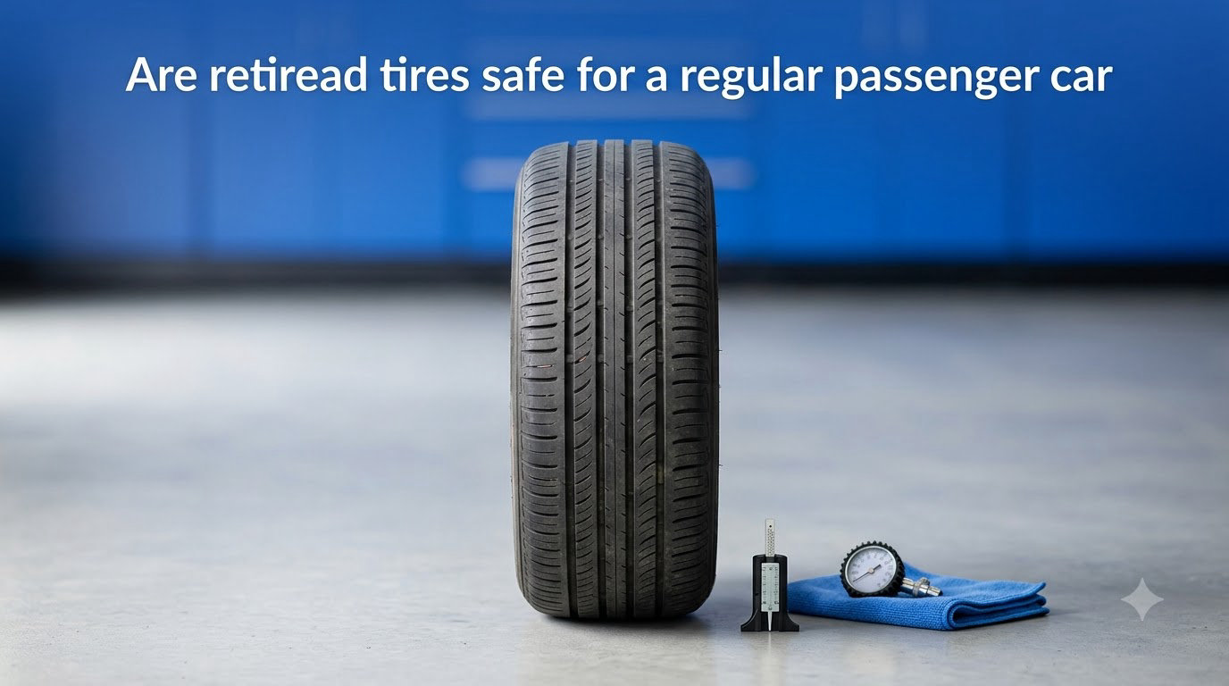 Are retread tires safe for a regular passenger car