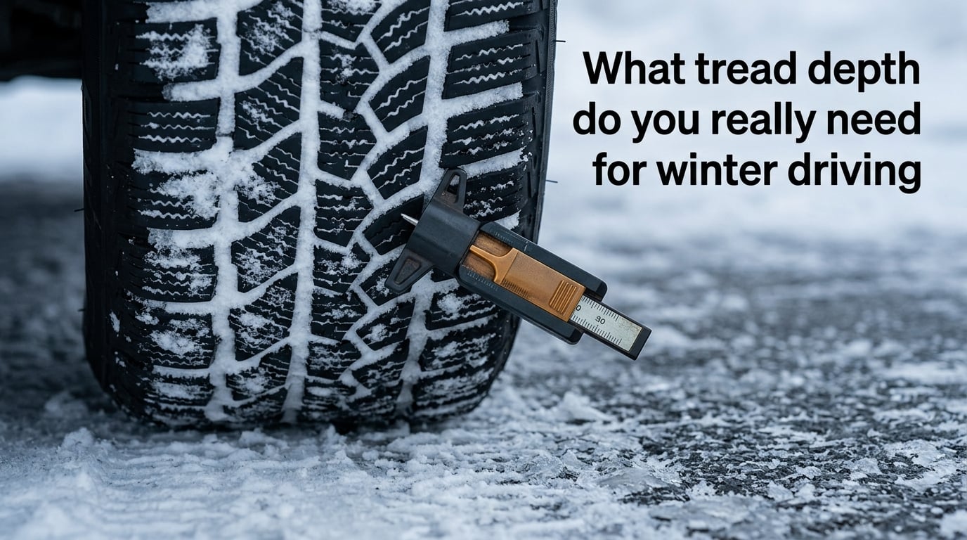 What tread depth do you really need for winter driving