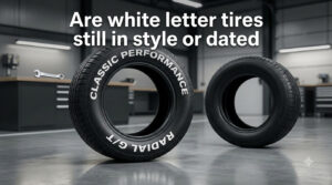 Are white letter tires still in style or dated