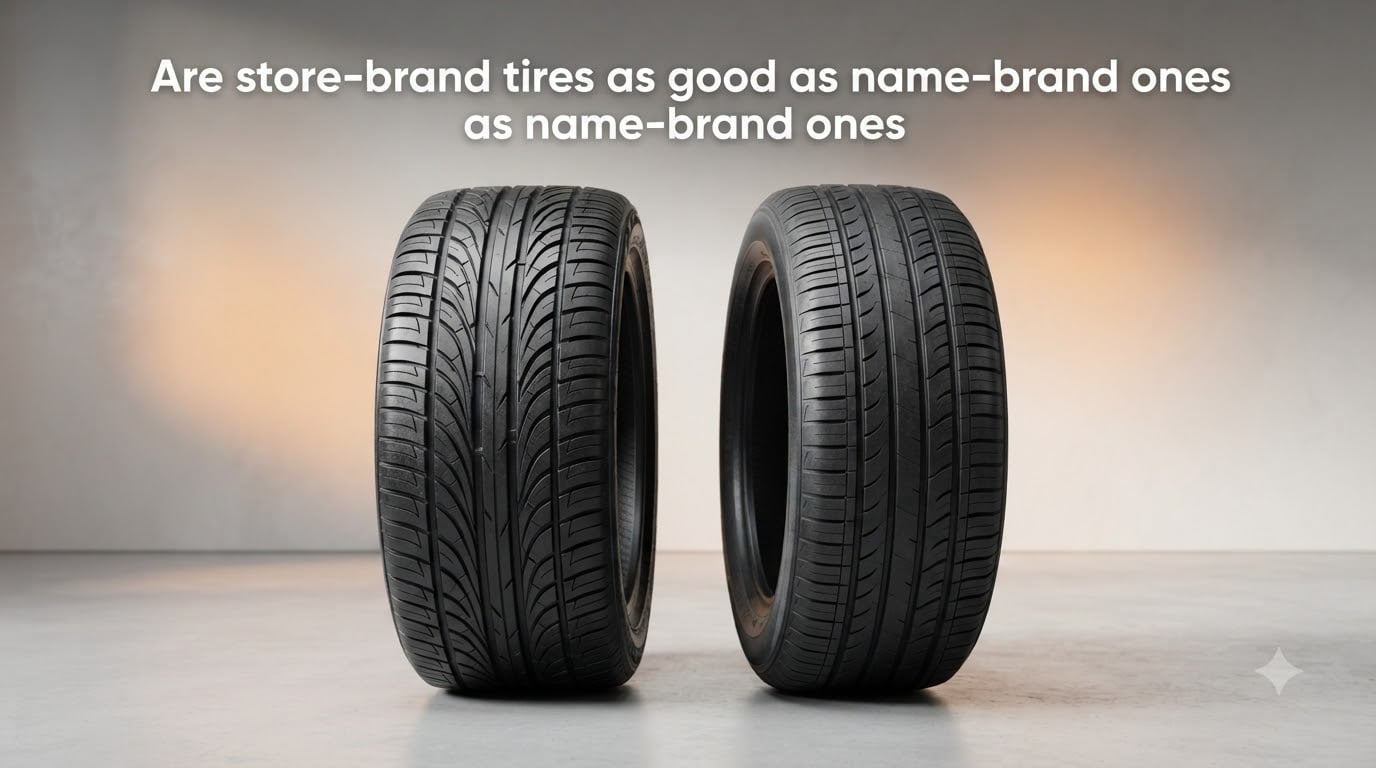 Are store-brand tires as good as name-brand ones