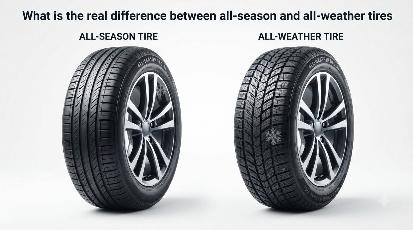 What is the real difference between all-season and all-weather tires