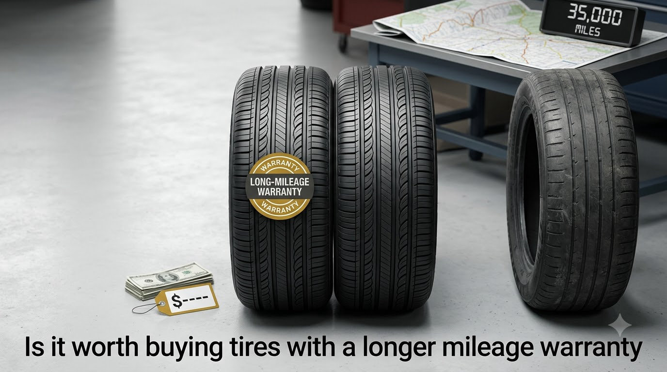 Is it worth buying tires with a longer mileage warranty