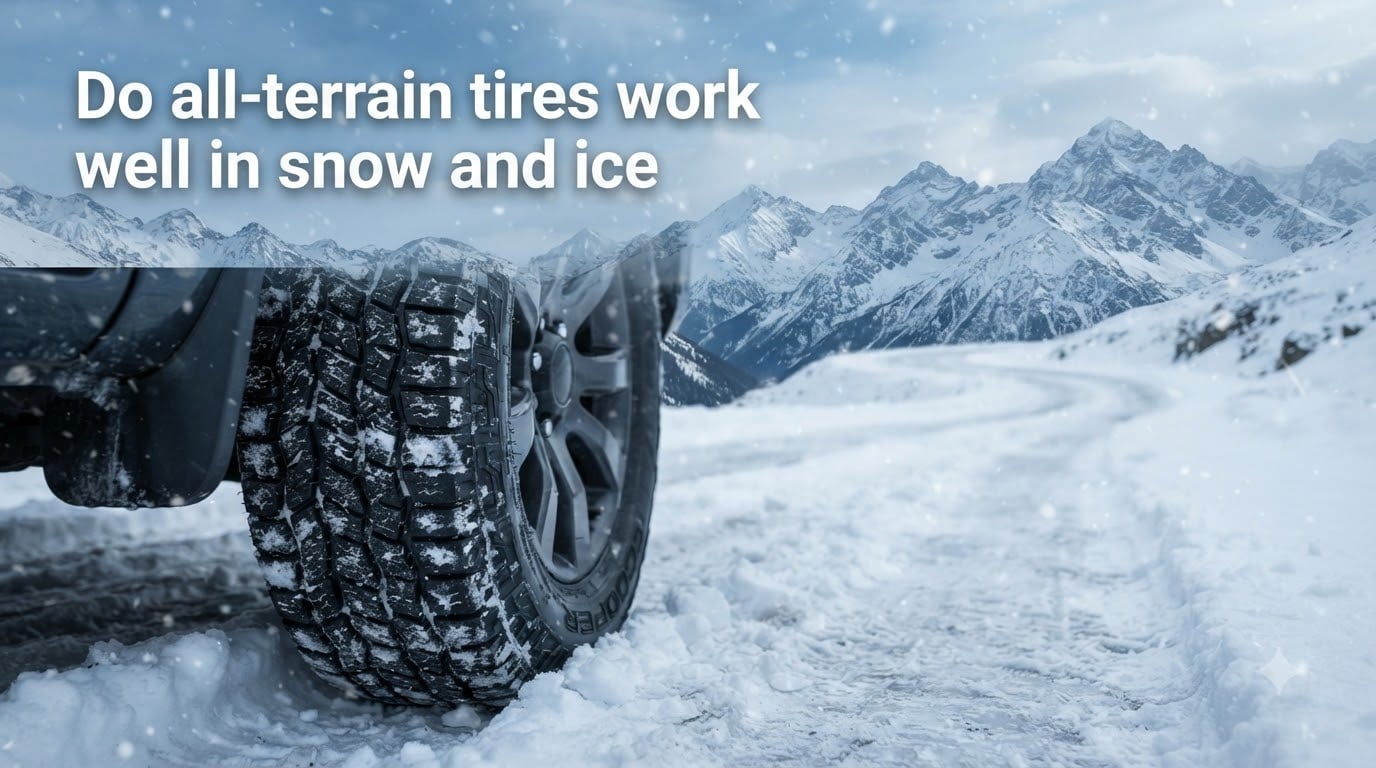 Do all-terrain tires work well in snow and ice