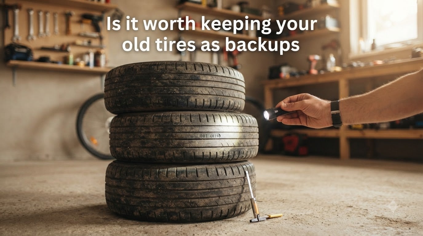 Is it worth keeping your old tires as backups
