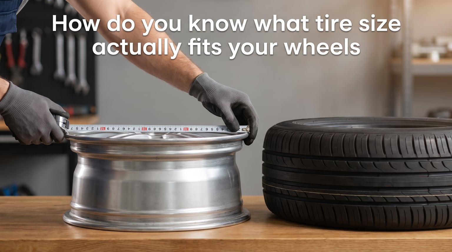How do you know what tire size actually fits your wheels