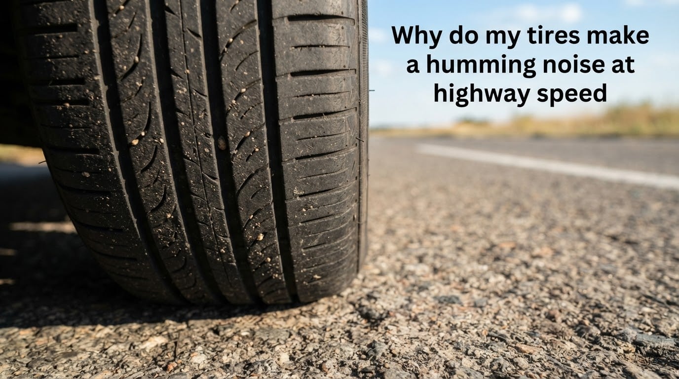 Why do my tires make a humming noise at highway speed