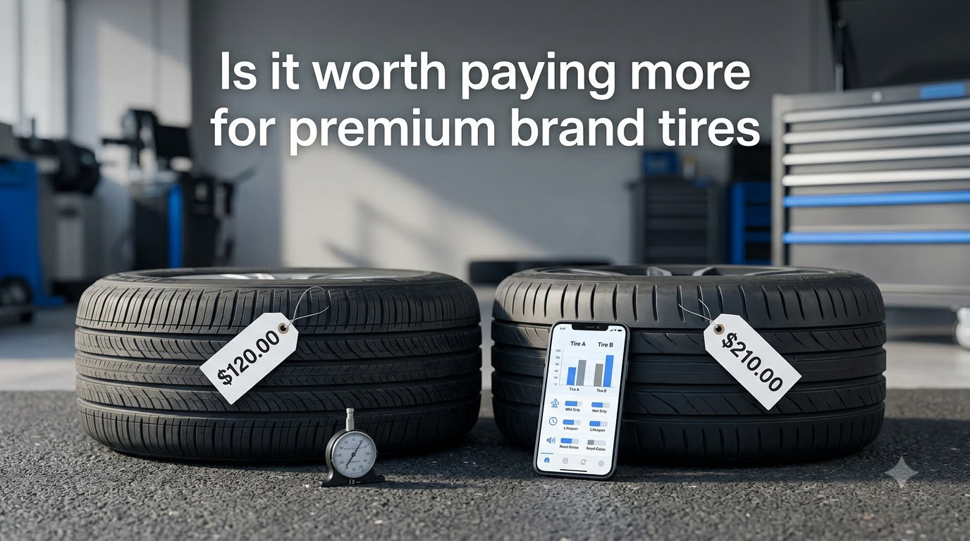 Is it worth paying more for premium brand tires