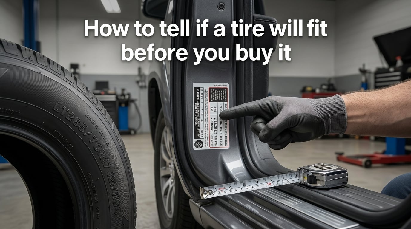How to tell if a tire will fit before you buy it