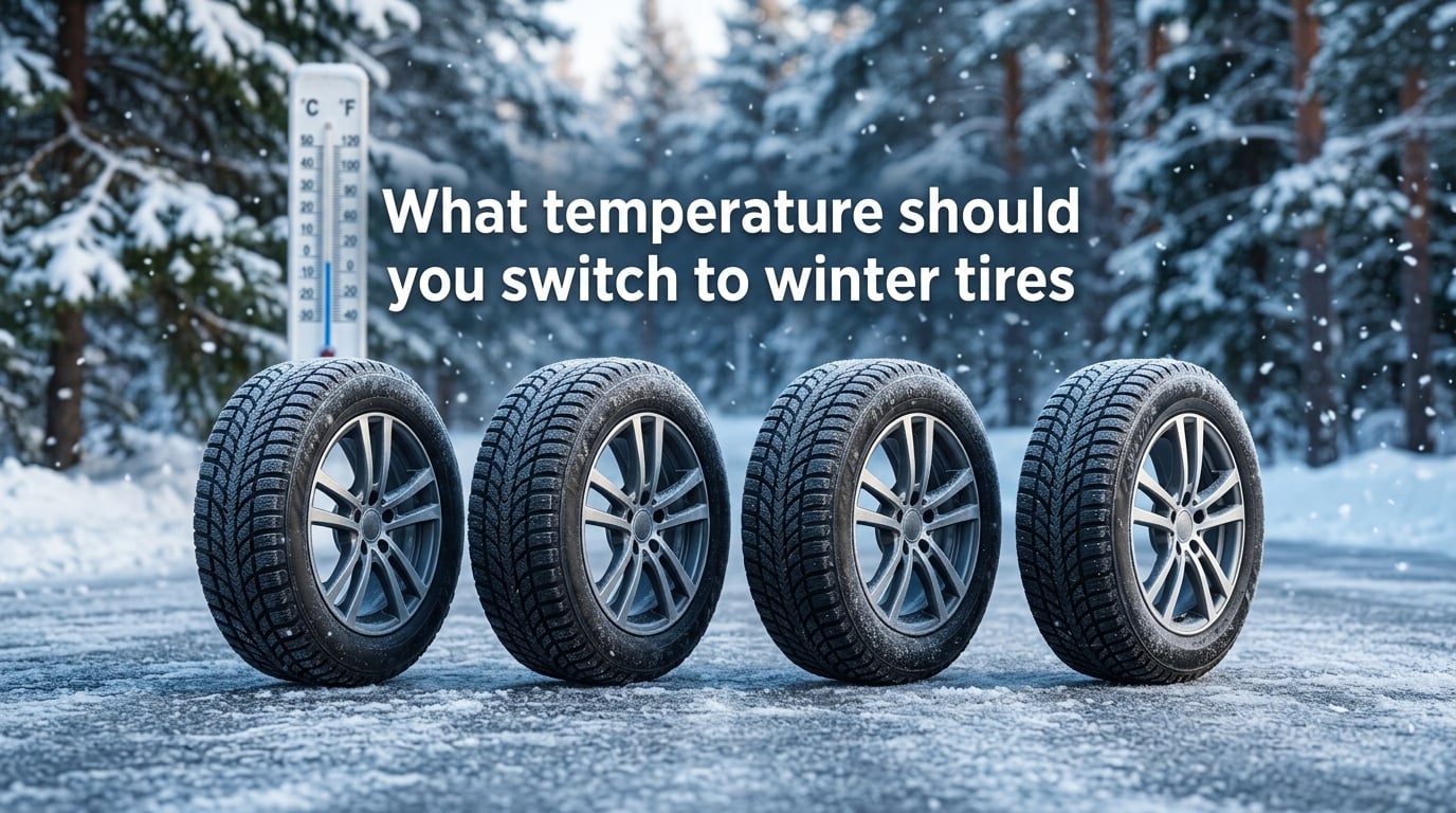 What temperature should you switch to winter tires